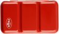 Пенал для акварели металлический Гамма, 12 кювет, красный